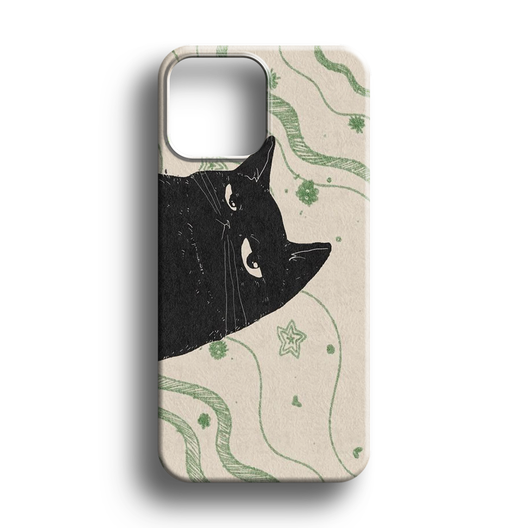 Midnight Cat Premium Telefon Kılıfı - 886