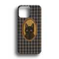 Vintage Cat Portrait Premium Telefon Kılıfı - 924