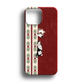 Burgundy Cat Harmony Premium Telefon Kılıfı - 957