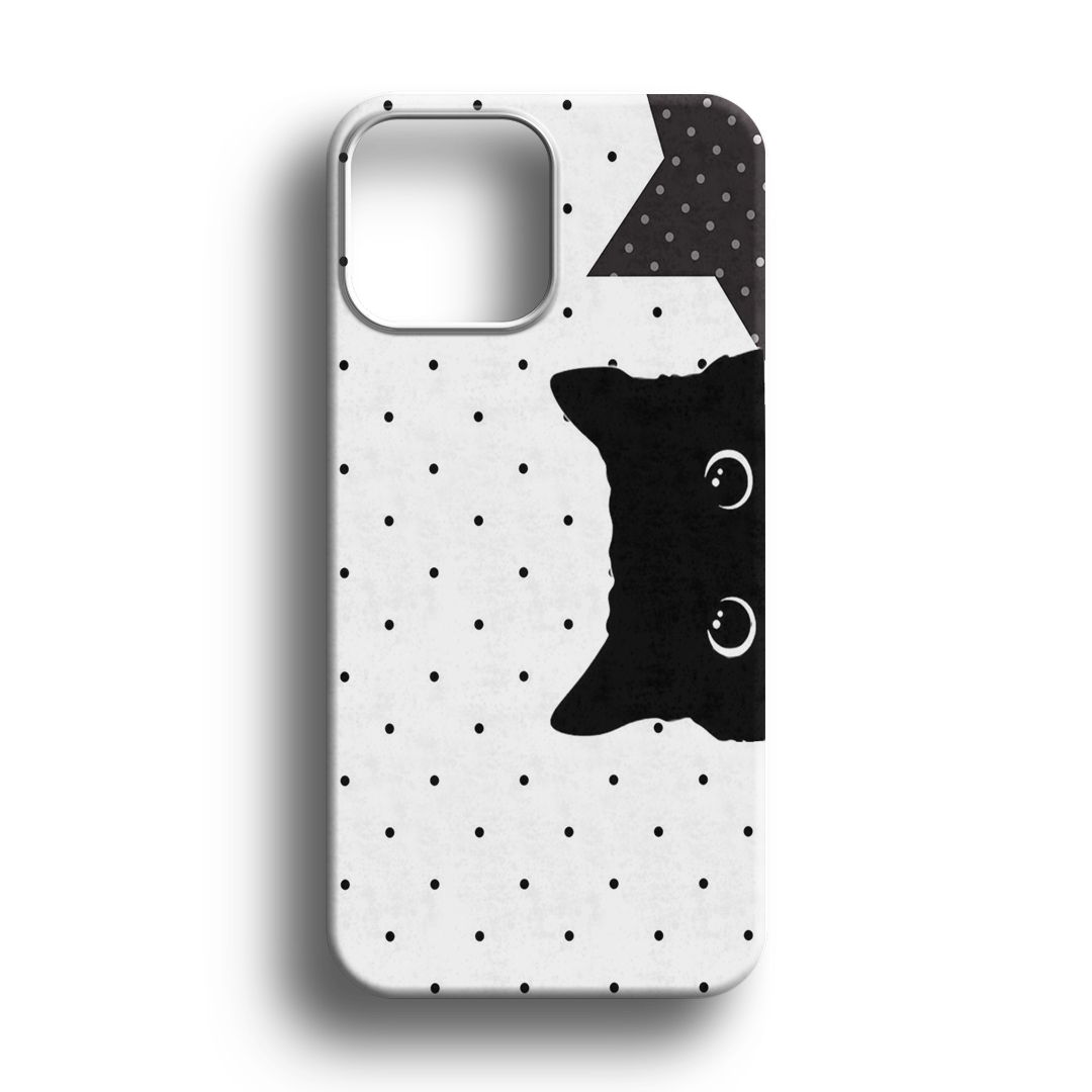 Peekaboo Cat Premium Telefon Kılıfı - 887