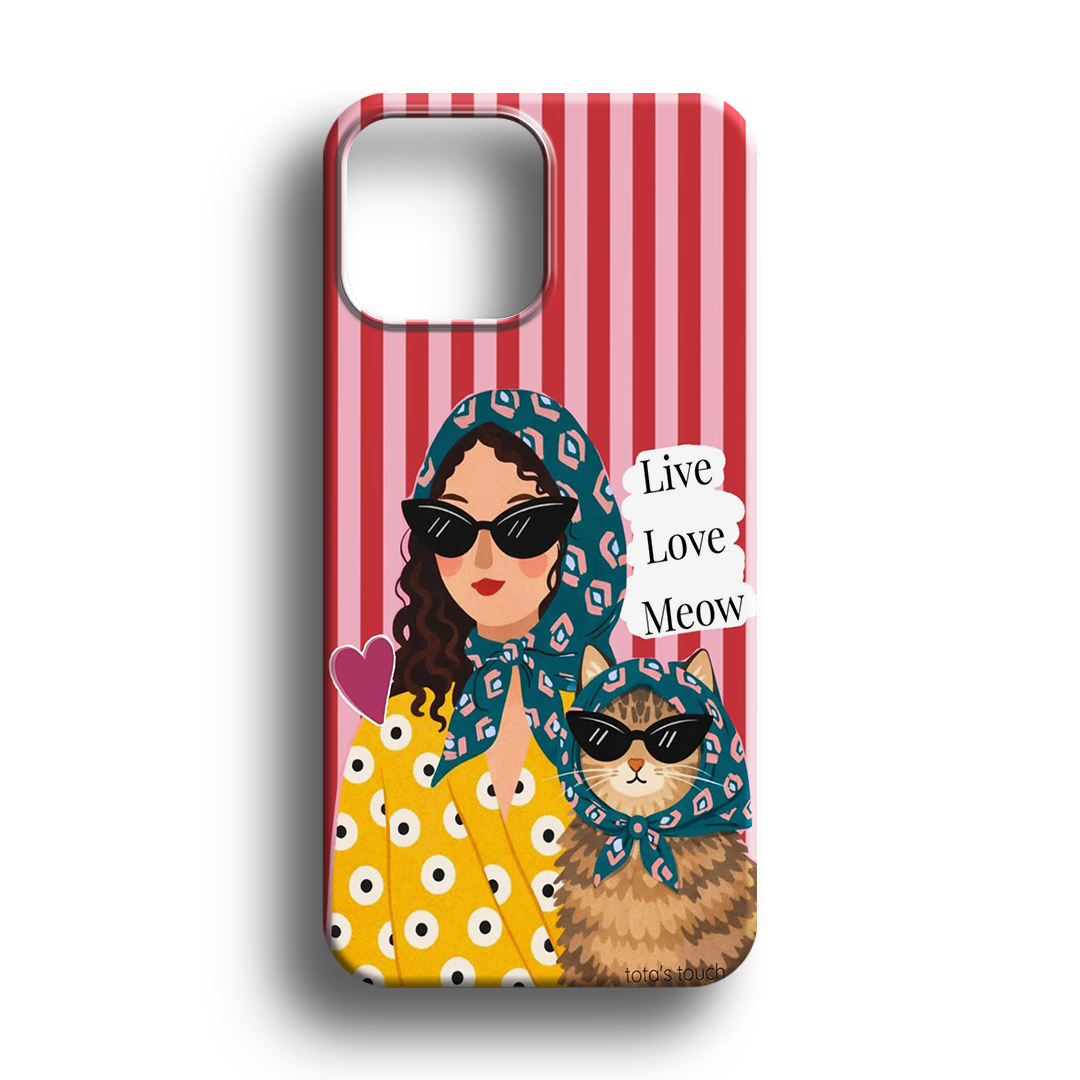Love Meow Premium Telefon Kılıfı - 117
