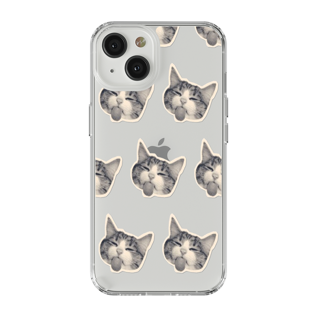 Kedi Şeffaf Premium Telefon Kılıfı - 13