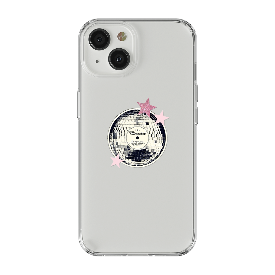 Disko Topu Şeffaf Premium Telefon Kılıfı - 16