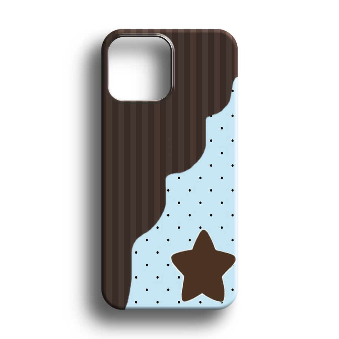 Choco Blue Star Premium Telefon Kılıfı - 945