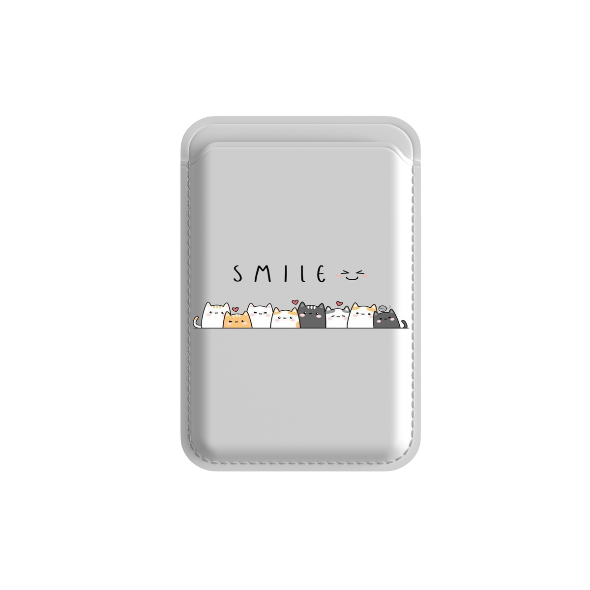 Smile Desenli MagSafe Cüzdan