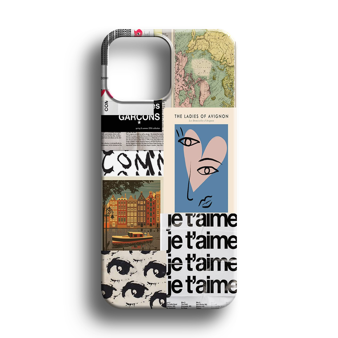 Je t'aime Premium Telefon Kılıfı - 294