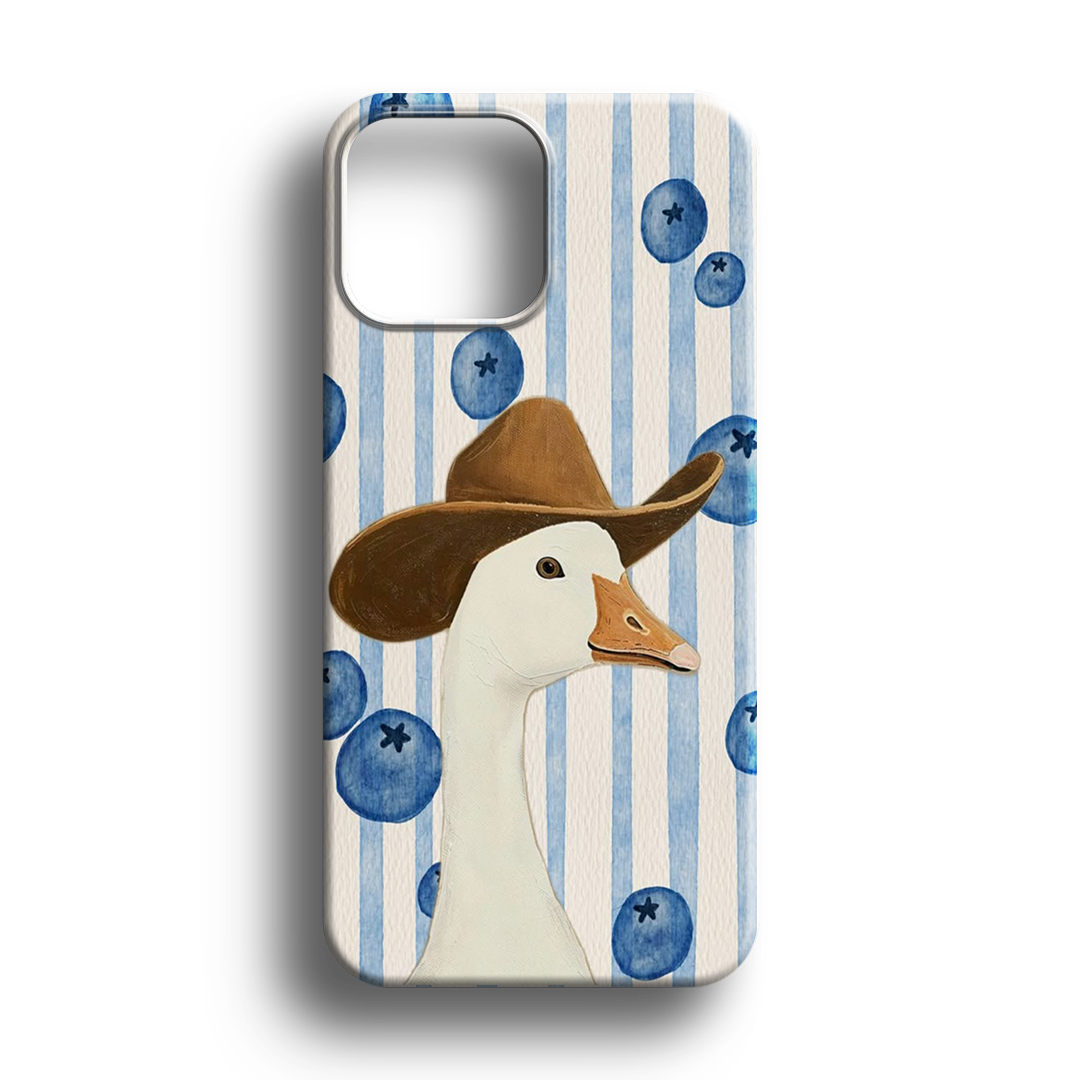 Blueberry Cowboy Goose Premium Telefon Kılıfı - 965