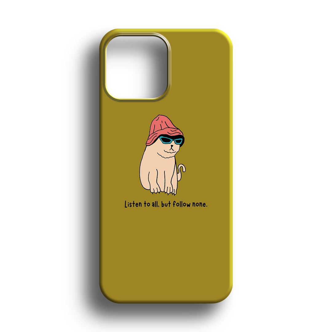 Follow Premium Telefon Kılıfı - 336