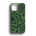 Retro Star Green Premium Telefon Kılıfı - 929