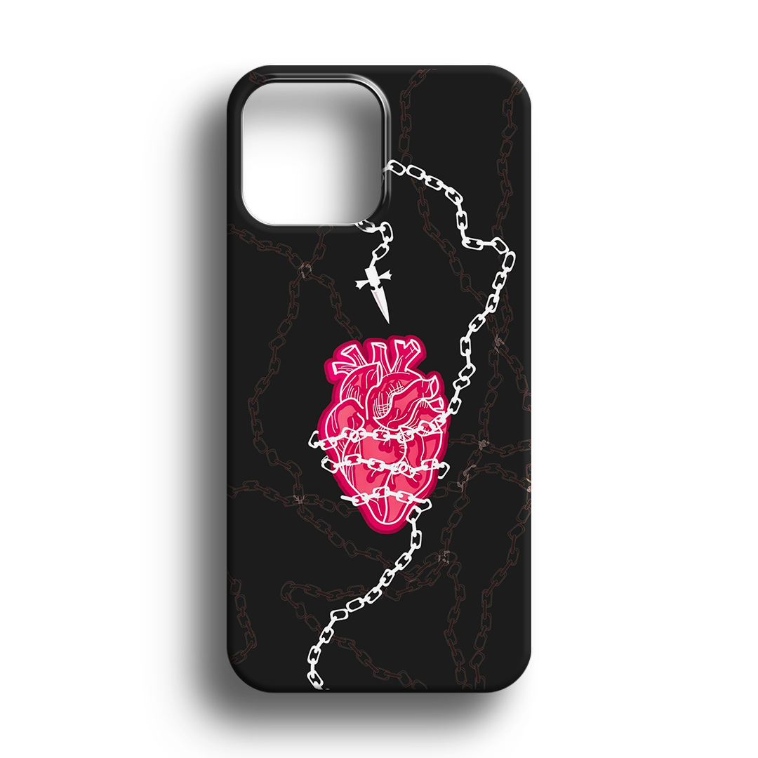 Zincir Kalp Premium Telefon Kılıfı - 392