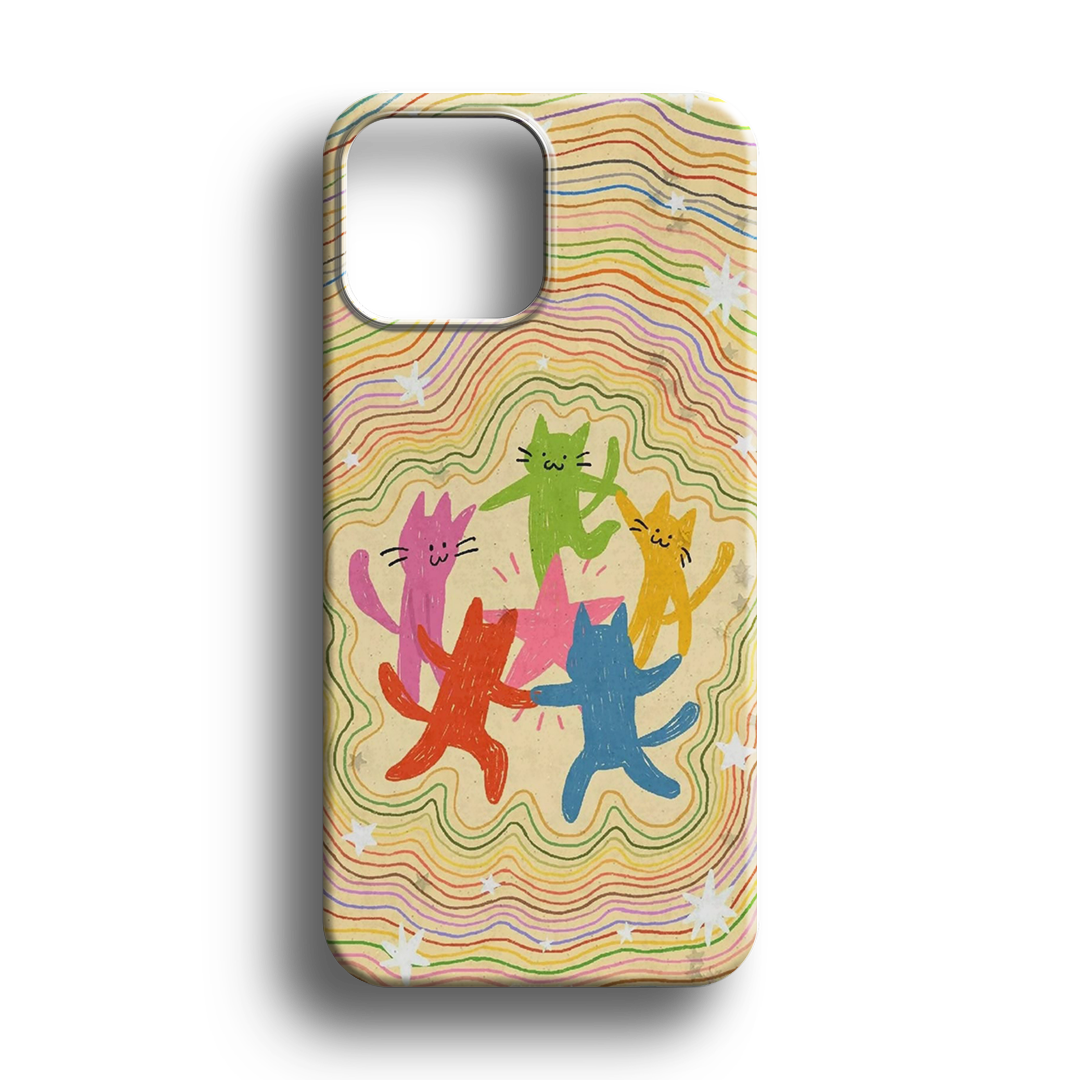 Happy Cats Premium Telefon Kılıfı - 933