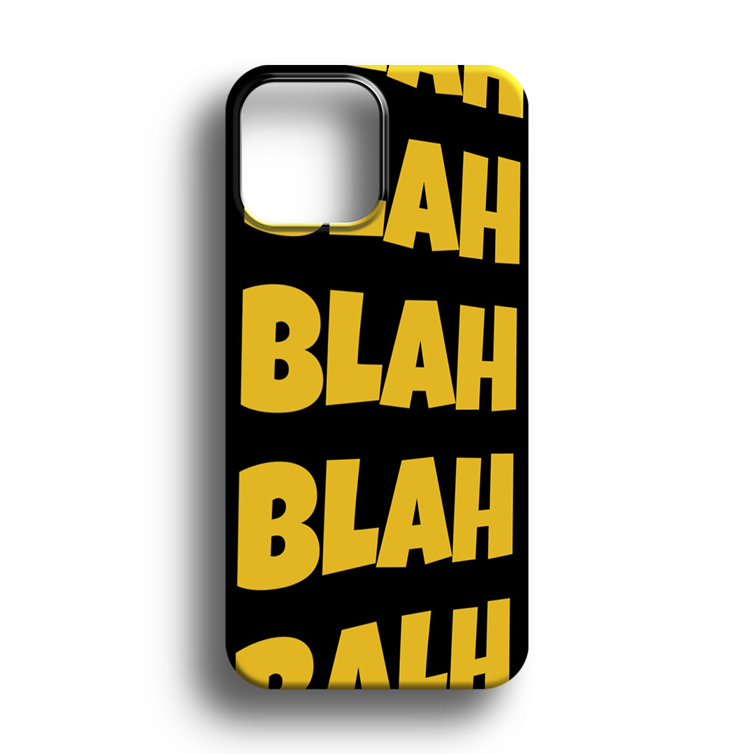 Blah Blah Premium Telefon Kılıfı - 819