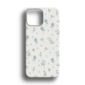 Mavi Çiçek Premium Telefon Kılıfı - 864