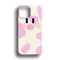 Pembe Cow Premium Telefon Kılıfı - 147