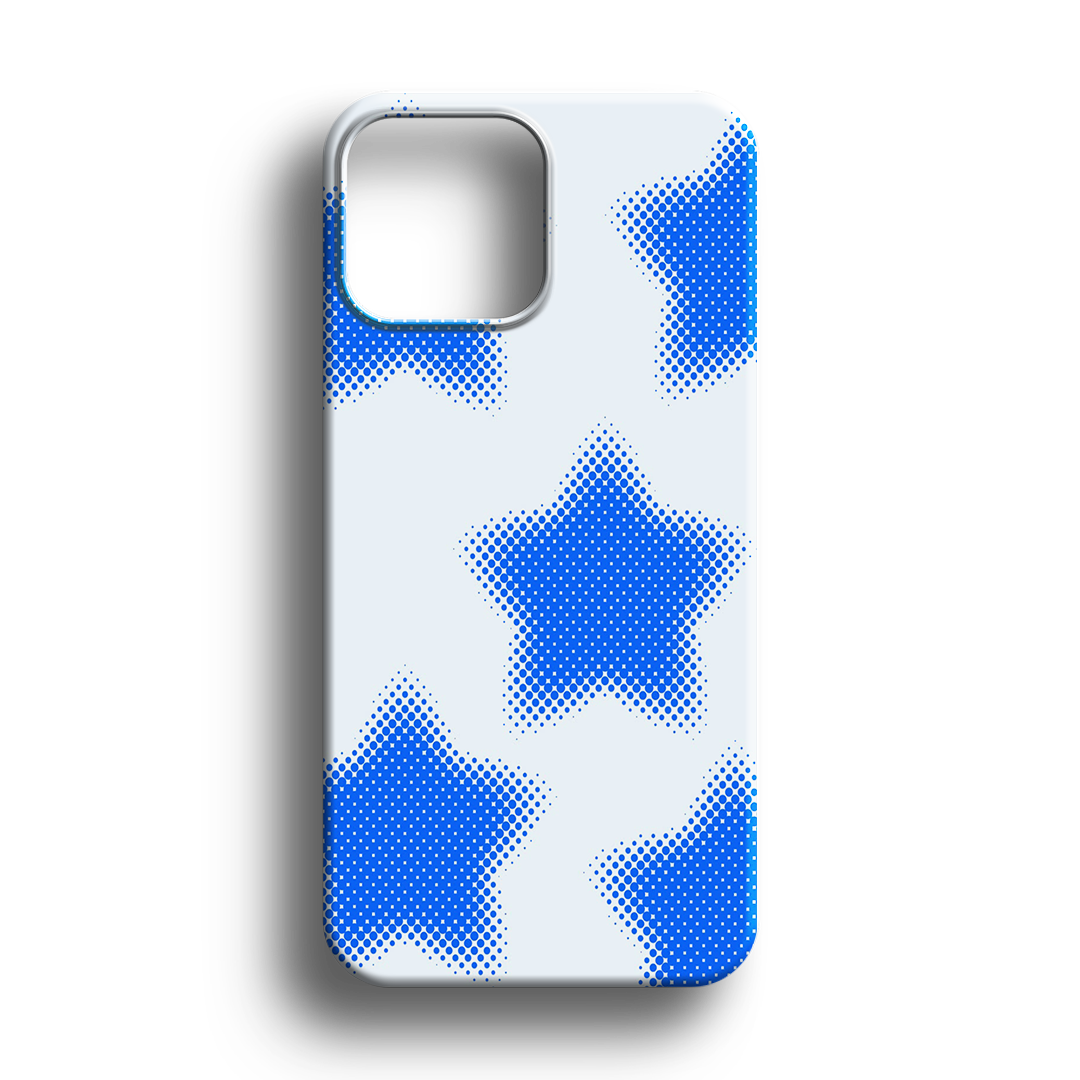 Electric Blue Stars Premium Telefon Kılıfı - 950