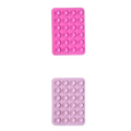 Silikonlu Vantuz Pembe ve Pudra Telefon Vantuz Tutucu 2 Adet