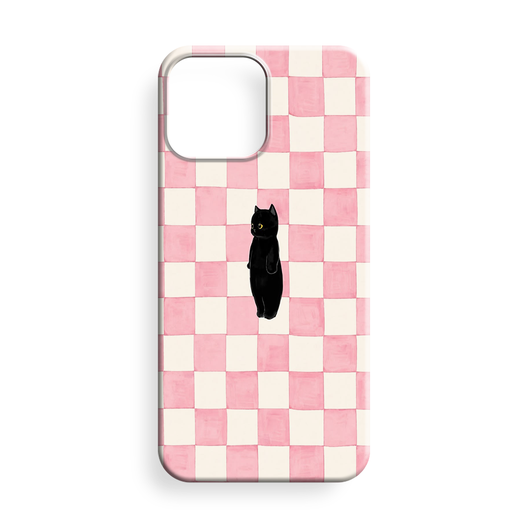 TEK BAŞINA KALMIŞ KEDİ Premium Telefon Kılıfı - 712