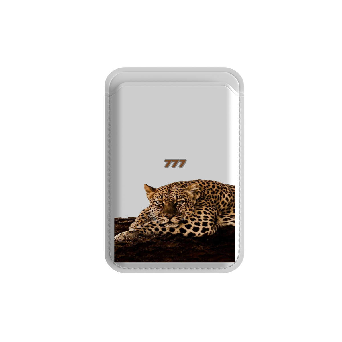 Leopar Desenli MagSafe Cüzdan