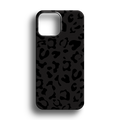 Siyah Leopar Premium Telefon Kılıfı - 193