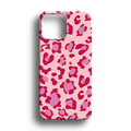 Pembe Leopar Premium Telefon Kılıfı - 195