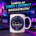 GAMER LOGO Ve Nick Özel Kupa Bardak