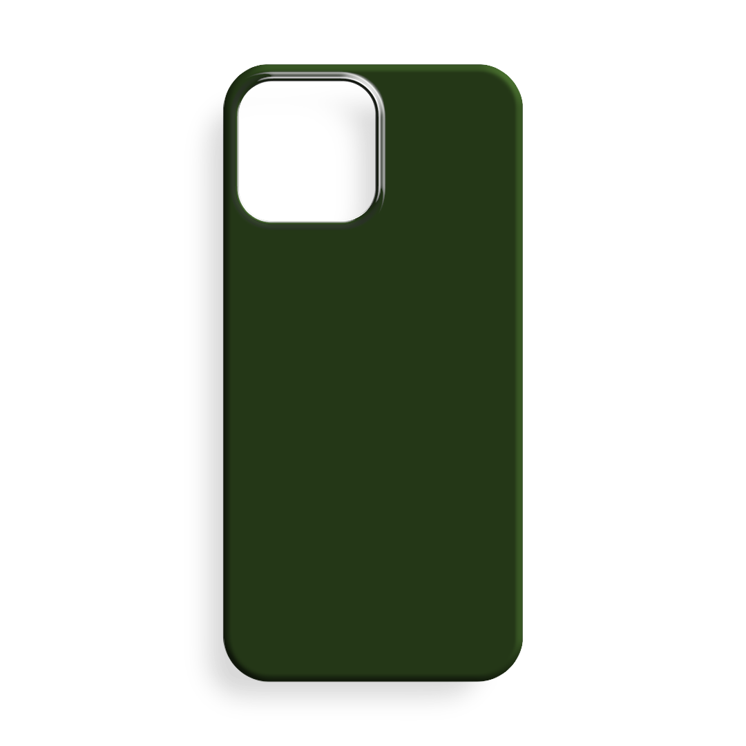 Haki Premium Lansman Silikon Telefon Kılıfı